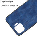 Case For Oppo Reno 4F Cover Leather TPU Back Cover Retro Silicone Phone Case.