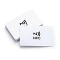 1Pcs NFC Cards White Blank NTAG216 PVC Tags 504 Bytes.