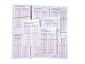 Omr sheet/ Mcq sheet I A6 size (30 slot)  - For SSC & HSC  or any school exam preparation. 