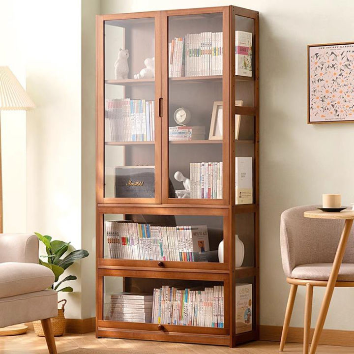 Multi-Level Living Room Home Office Storage Display Rack, Bookcase ...