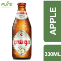 Moussy Apple Malt Beverage Non Alcoholic Drink - 330ML . 