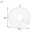 Travel Pillow Lightweight Portable Neck Pillow for Train Camping Airplane.