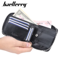 ALL Zipper Wallets Fashion PU Retro Hand Bags Single Bifold Card Holders for Men.