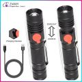 UV Flashlight 365nm 395nm Blacklight Rechargeable USB, Wood’s Lamp Ultraviolet Black Light LED Portable - Detector. 