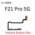 OPPO F19 F19s F21 F21s 4G 5G Power on / off Switch Button Side Volume Up Down Buttons Flex Cable Replacement Parts.