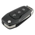 Car Smart Remote Key 2 Button 433Mhz for Ford Ranger F150 2015-2018. 