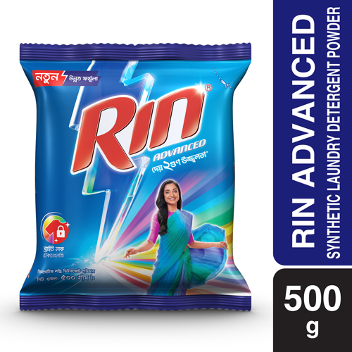 Rin Advanced Detergent Powder 500g