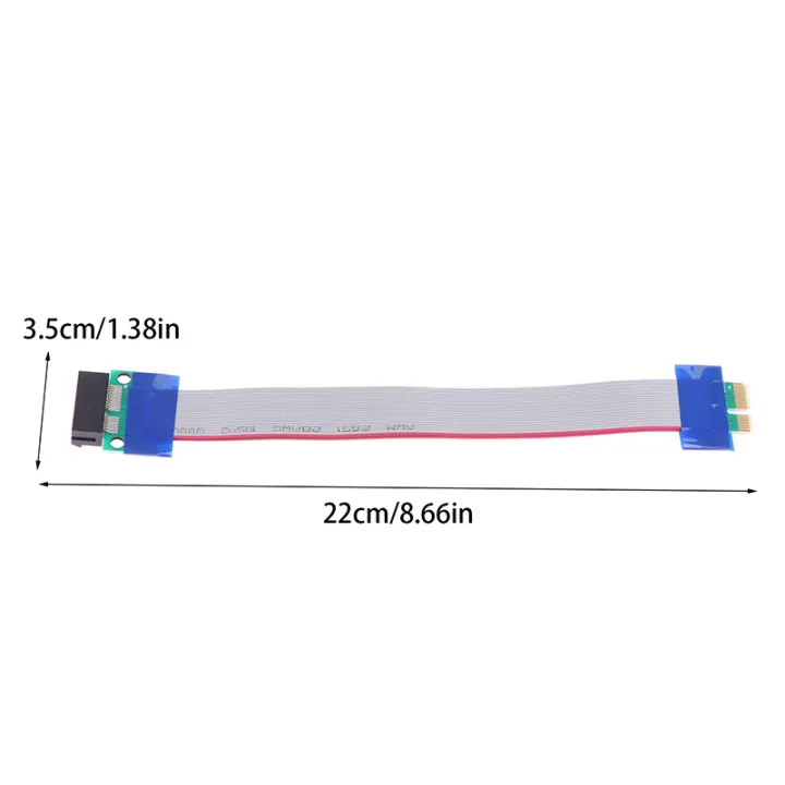 PCI%20Expres%20X1%20PCI%20E%20Riser%20Card%20Extender%20Extension%20Ribbon%20Flexible%20Relocate%20Ribbon%20PCIE%20Extension%20Cable%20Adapter%20-%20Image%202