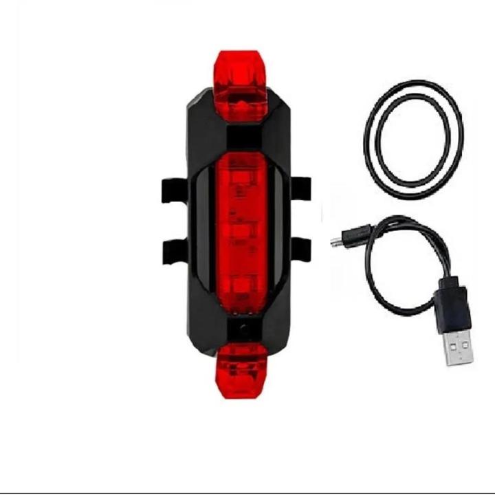 Bicycle light LED Rear Taillight Safety Warning Light Portable USB Rechargeable. Bicycle back light.