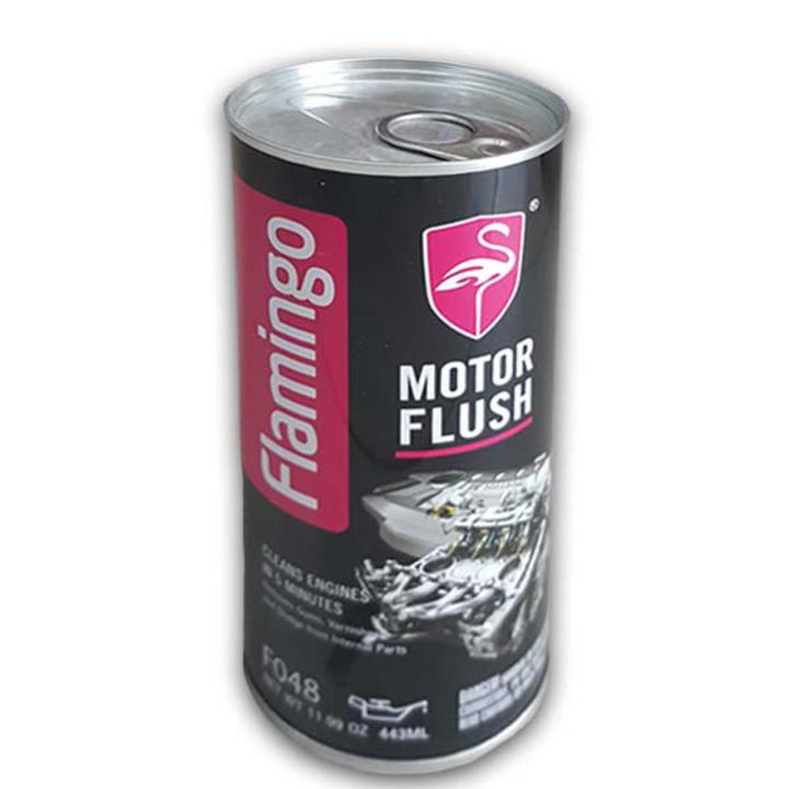 Flamingo Motor Flush Engine Cleaner (Engine Flush) for Motorcycle/Car/Bus/Truck, Remove gums, varnishes and sludge from internal parts All Petrol, Octen, Cng & Diesel Engine