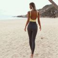 Beauty Back Jumpsuit Women's One-Piece Aerial Yoga Peach Fitness Pants Suit Tight Quick Dry Training Clothes.