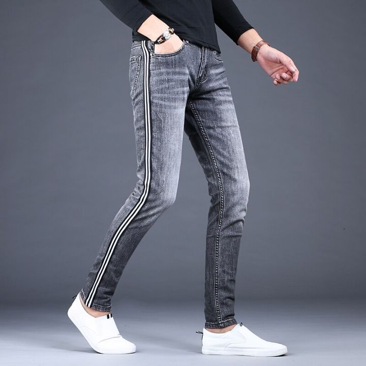 Clothing Side Stripe Skinny Jeans Side Strip Jeans Men Men Side