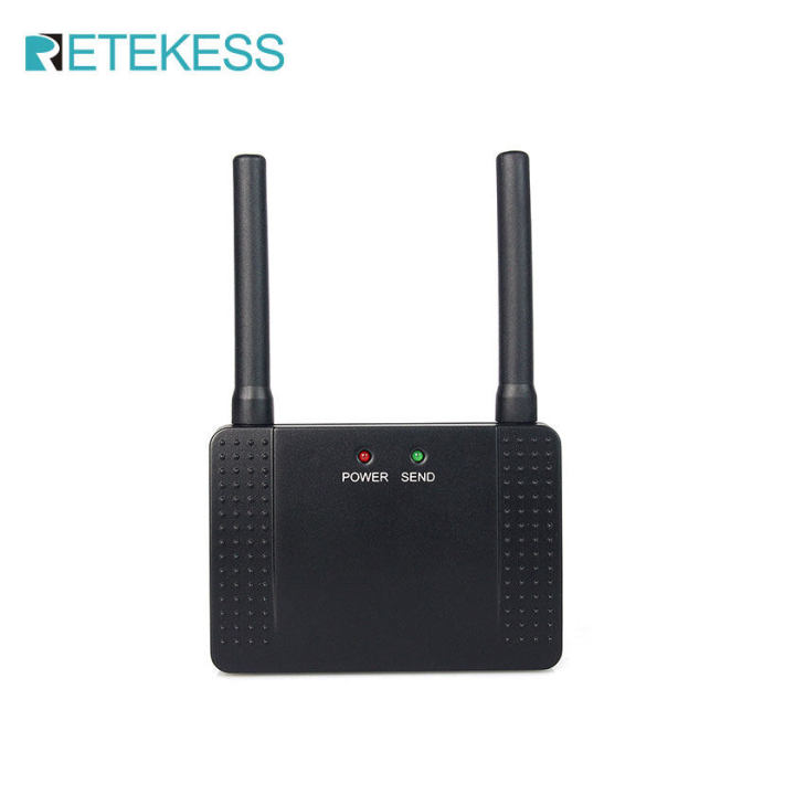 Retekess Wireless RF Signal Amplifier Signal for Restaurant Paging System Compatible With T128 Restaurant Calling System