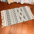 Cotton Soft Tassel Home Carpets for Living Room Bedroom Decorate Carpet Floor Door Mat Nordic LinenArea Rug Mats. 