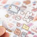 【Fashion】Lolo's Daily Life Series Cute PET Waterproof Stickers Diary Journal Phone Decorative Scrapbooking DIY Sticker. 