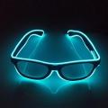 LED Sound Reactive Party Glasses EL Wire Flash Glass Party Supplies Halloween party Bar Decorative Luminous Glasses. 