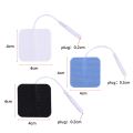 Electrode Pads Silicone Gel Body Electrical Muscle Stimulator Therapy Massage Tens Electrodes Digital Acupuncture Physiotherapy.