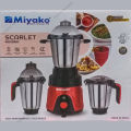 Miyako SCARLET 2200 Watt Mixer Grinder High Performance Food Mixer.