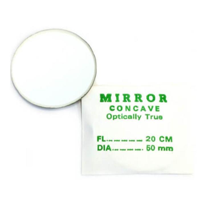 Concave Optical Mirror 50 mm for Optical Experiments | Daraz.com.bd
