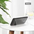Acrylic Acrylic business card holder Portable 9*6.5*5cm Transparent Transparent card display rack Small Desktop business card storage for Office Store Meeting Business professionals Promotional events.