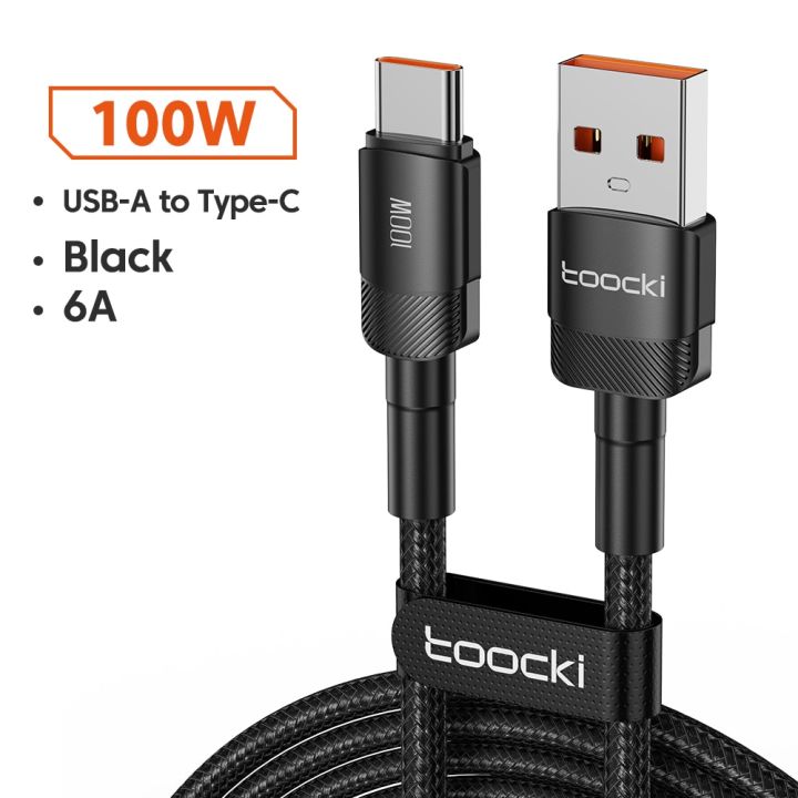 Toocki%20100W%20USB%20C%20Cable%20Applicable%20To%20For%20Huawei%20HONOR%2050%20Pro%20Fast%20Charging%20Telephone%20Line%20Charger%20Cable%20Data%20Cord%20Line%20-%20Image%207