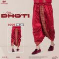 Puja Special Dhoti For Men by Swapon's World - 9639D. 