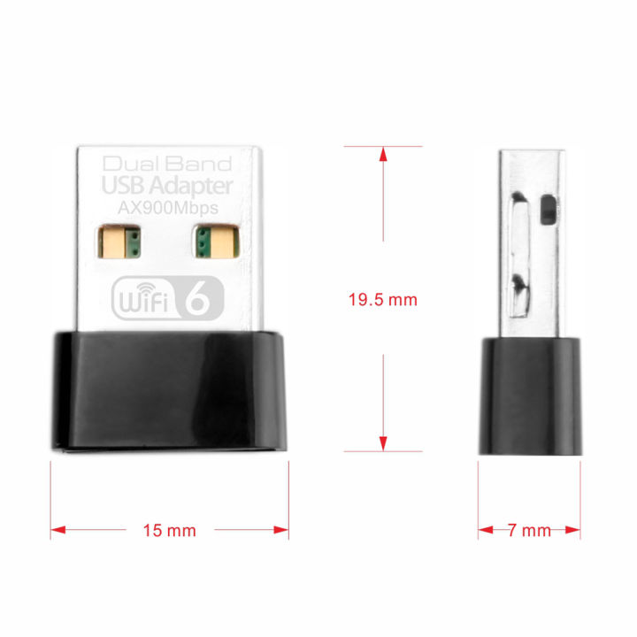 AX900%20WiFi%206%20USB%20WiFi%20Adapter%20802.11AX%20Wireless%20WiFi%20Dongle%20Dual%20Band%202.4G/5GHz%20Network%20Card%20Driver%20Free%20For%20Win10/11%20-%20Image%206