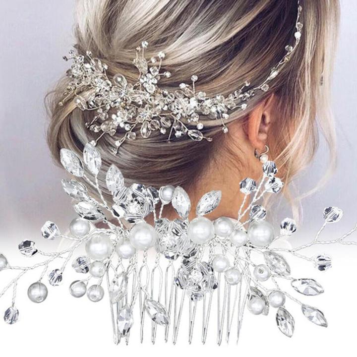 Bridal hair accessories handmade best sale