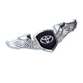 Car Front Hood Bonnet Sticker Angle Wings Emblem Badge for Toyota. 