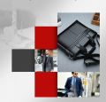 Men's Designer Bag Briefcase Sac Leather Bag Office Men Business Bags Document Organizer Shoulder Laptop Briefcase for Teens.