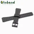 Watch Band Replacement Strap For Casio W-800H Black PU Resin Plastic Wrist Strap SGW-400H 18mm F91W F84 F105/108 A158/168 AE1200/1300 Watch Accessories. 