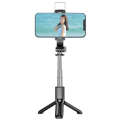 Mobile phone selfie Bluetooth fill light telescopic pole handheld integrated tripod mini photography tool.