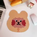 Mini Cute Mouse Pad Ins Korean Lovely Cartoon Bear Bunny Pattern Mouse Pad Creative Kawaii Office/student Desk Accessories. 