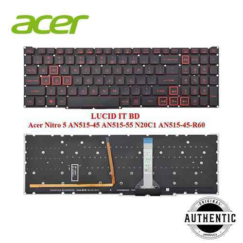 Acer Nitro Backlit Gaming Laptop Keyboard 4 And 5 Acer Nitro Series Laptop Keyboard