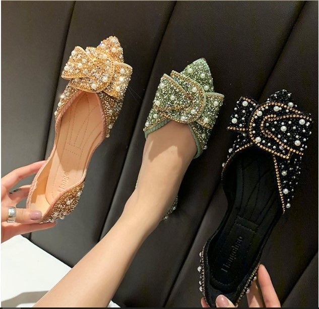 Single%20shoes%20female%202023%20new%20women's%20shoes%20summer%20Korean%20version%20of%20the%20pointed%20shallow%20mouth%20hollow%20flat%20shoes%20women's%20bow%20soy%20beans%20-%20Image%206