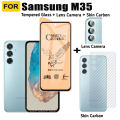 For Samsung M35 Ceramic Frosted Soft Film Samsung Galaxy M35 M55 C55 Screen Protector 3 in 1 Camera Lens Protecto. 