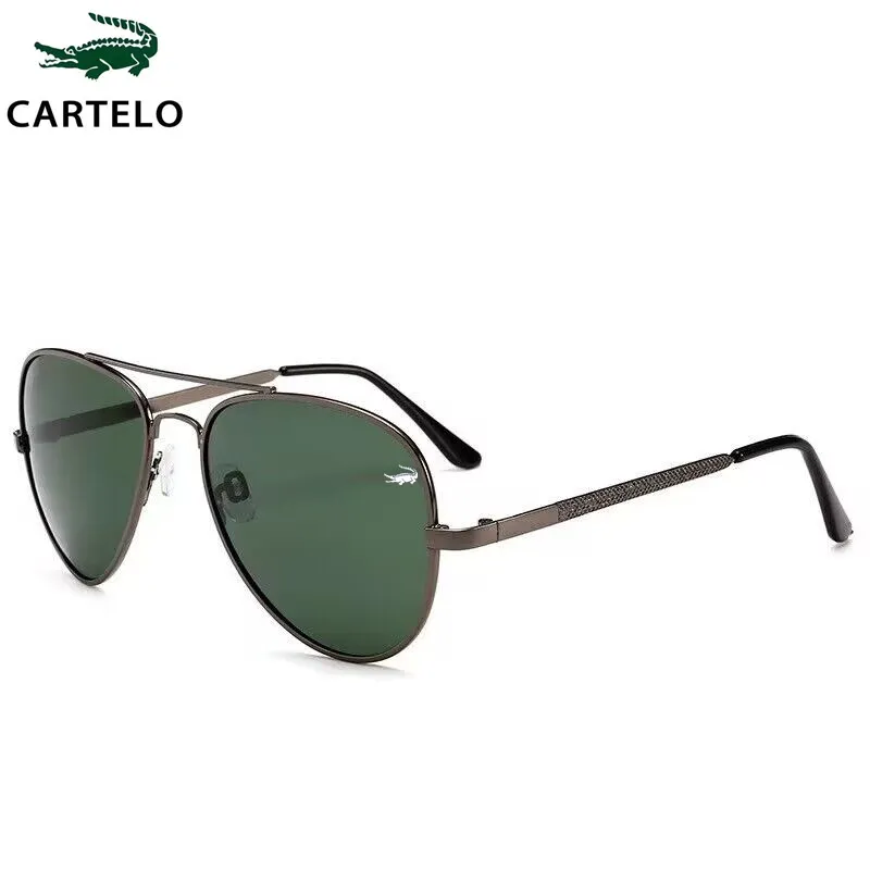 brand CARTELO crocodile Sunglasses Men Polarized Fashion Classic