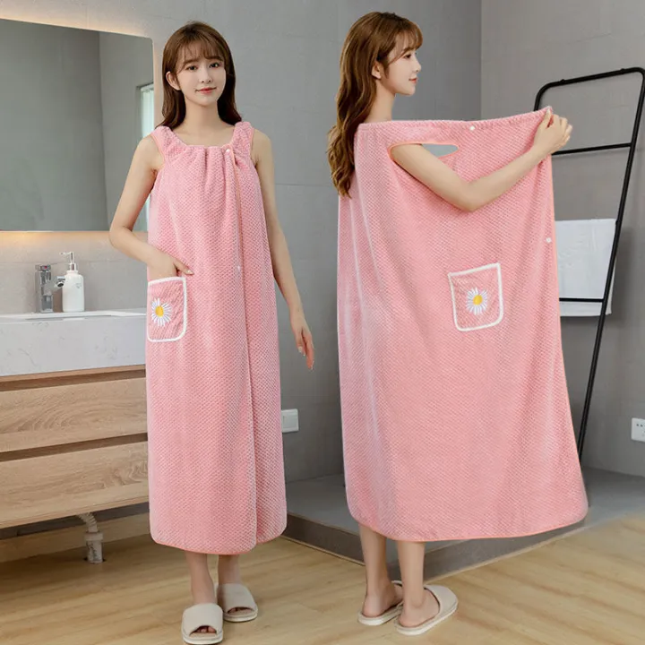 Extended%20Bath%20Towel%E3%80%91Bath%20Towel%20Can%20Be%20Worn%20and%20Wrapped%20with%20Bathrobe%20Home%20Clothes%20No%20Lint%20No%20Fading%20than%20Pure%20Cotton%20Soft%20-%20Image%208