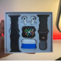 W26 Pro Max Specials Smartwatch With TWS Earbuds Dual Set Strip.