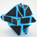 Fangcun Ghost Guimo Cube 3x3 Blue Strange-shape Cube Magic Cube Puzzle Hollow Sticker Speed Cube Educational Toys 3x3 Ghost Cube. 