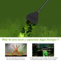 Aquarium Algae Scraper Fish Tank Cleaner Keep Hands Dry Sharp Scraper to Remove Algae 90CM.