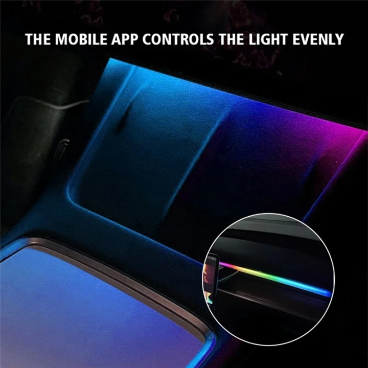 2%20PCS%20Car%20Interior%20RGB%20Neon%20Light%20LED%20Strip%20Center%20Console%20Dashboard%20Wireless%20Charging%20Ambient%20Lamp%20Black%20Plastic%20for%20Model%203%20Y(B)%20-%20Image%208