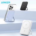 Anker 5000mAh Power Bank A1618 Magnetic Backup Battery MagGO Pawer Bank Portable for iPhone 12 13 14 15 Pro Max-black. 