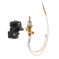 Gas Patio Heater Control Valve Thermocouple Sensor Dump Switch Knob Propane Lpg Fire Pit Control Safety Pilot Port Set. 