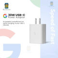 For Google 30W PD Fast Charger  Quick Charge USB-C Power Adapter For Pixel 8 9 7 6 5 Pro 5A 4A XL XXL. 