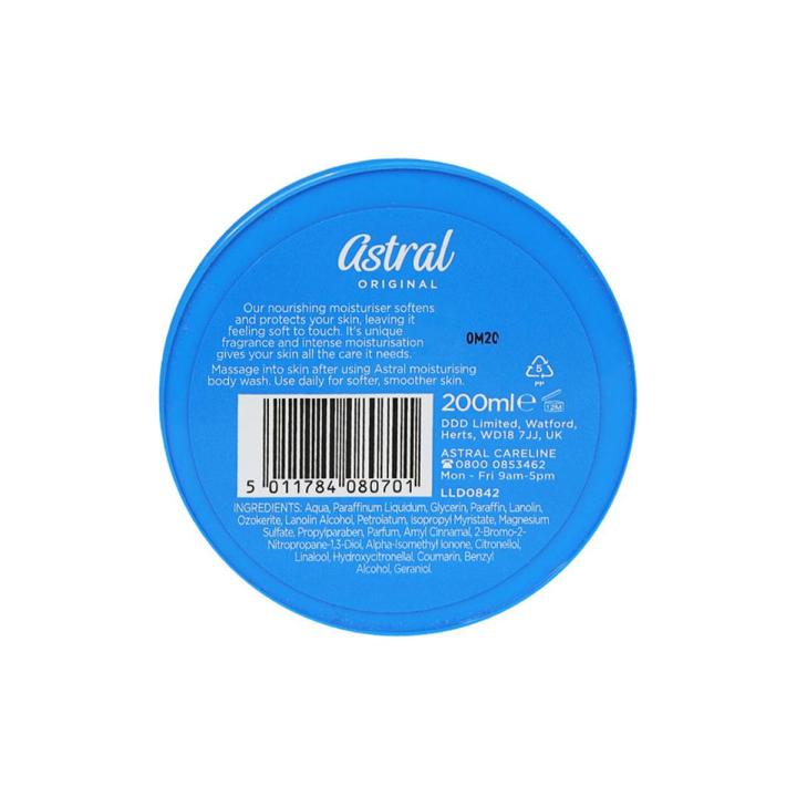 Astral Intensive Moisturiser Original 200ml