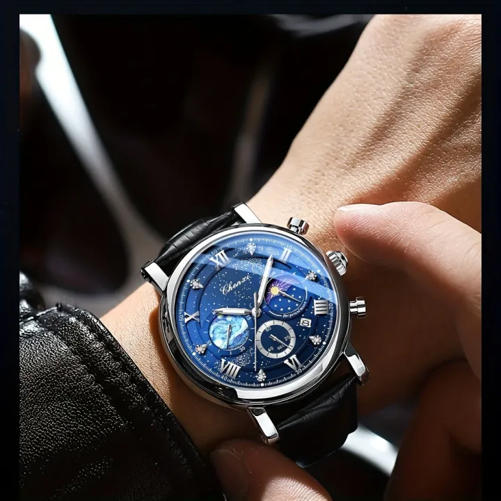 Sun%20Moon%20Star%20Multifunctional%20Men's%20Watch%20Casual%20Calendar%20Chronograph%20Men's%20PU%20Leather%20Quartz%20Watch,%20Ideal%20choice%20for%20Gifts%20-%20Image%206