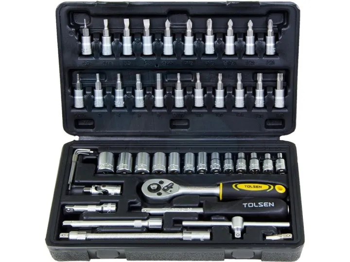 TOLSEN%2046Pcs%20Socket%20Ratchet%20Wrench%20Set%20(1/4"%20Drive)%20Industrial%20Series%20%20Model:%2015138%20-%20Image%204