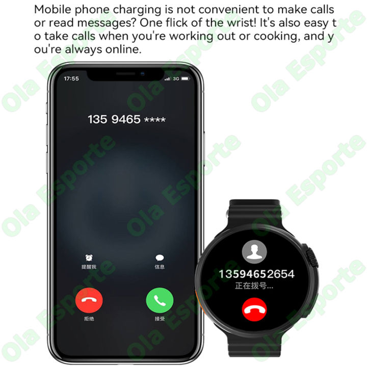 N%E2%80%8Bew%20Smartwatch%20Ultra%20Series%208%20BT%20Call%20Wireless%20Charging%20Full%20Touch%20Screen%20Health%20Monitor%20Waterproof%20Sport%20Men%20Smart%20watch%20Women%20-%20Image%202