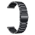22mm Metal Stainless Steel Smartwatch Bracelet Strap Watch Band Replacement - Watch Strap. 